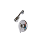 Kingston Brass Shower Only Trim Package with 1.8 GPM Multi Function Shower Head Polished Chrome