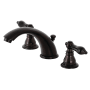 Kingston Brass Duchess 1.2 GPM Widespread Bathroom Faucet with Pop-Up Drain Assembly Oil Rubbed Bronze