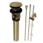 Kingston Brass Made To Match 1-1/4" Pop-Up Drain Assembly with Overflow Antique Brass