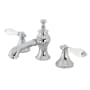 Kingston Brass Vintage 1.2 GPM Widespread Bathroom Faucet with Pop-Up Drain Assembly Polished Chrome