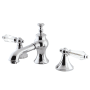 Kingston Brass Wilshire 1.2 GPM Widespread Bathroom Faucet with Pop-Up Drain Assembly Chrome