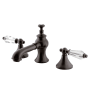 Kingston Brass Wilshire 1.2 GPM Widespread Bathroom Faucet with Pop-Up Drain Assembly Oil Rubbed Bronze