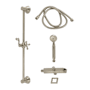 Kingston Brass Made to Match 1.8 GPM Single Function Hand Shower Package - Includes Hose and Slide Bar Brushed Nickel