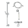 Kingston Brass Made to Match 1.8 GPM Single Function Hand Shower Package - Includes Slide Bar, and Hose Polished Chrome