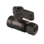 Kingston Brass Straight Shut Off Valve Oil Rubbed Bronze