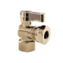 Kingston Brass Slip Joint Angle Stop Valve Polished Brass