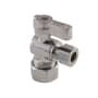 Kingston Brass Baseline 2-5/16" High Angle Stop Valve Brushed Nickel