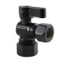 Kingston Brass 2-5/16" High Angle Stop Valve Matte Black
