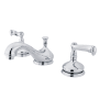 Kingston Brass 1.2 GPM Widespread Bathroom Faucet with Pop-Up Drain Assembly Polished Chrome