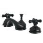 Kingston Brass Duchess 1.2 GPM Widespread Bathroom Faucet with Pop-Up Drain Assembly Oil Rubbed Bronze