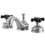 Kingston Brass Duchess 1.2 GPM Widespread Bathroom Faucet with Pop-Up Drain Assembly Brushed Nickel