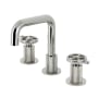 Kingston Brass Fuller 1.2 GPM Widespread Bathroom Faucet with Pop-Up Drain Assembly Polished Nickel
