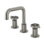 Kingston Brass Fuller 1.2 GPM Widespread Bathroom Faucet with Pop-Up Drain Assembly Brushed Nickel