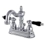 Kingston Brass Duchess 1.2 GPM Centerset Bathroom Faucet with Pop-Up Drain Assembly Polished Chrome