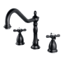 Kingston Brass Essex 1.2 GPM Widespread Bathroom Faucet with Pop-Up Drain Assembly Oil Rubbed Bronze