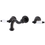 Kingston Brass Restoration Wall Mounted Tub Filler Oil Rubbed Bronze
