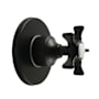 Kingston Brass Hamilton Single Handle 3 Function Diverter Valve Trim - Less Valve Matte Black