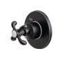 Kingston Brass Single Handle 3 Function Diverter Valve Trim Matte Black