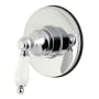 Kingston Brass Single Handle 3 Function Diverter Valve Trim Polished Chrome