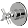 Kingston Brass Single Handle 3 Function Diverter Valve Trim Polished Chrome