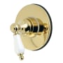 Kingston Brass Single Handle 3 Function Diverter Valve Trim Polished Brass
