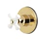 Kingston Brass Single Handle 3 Function Diverter Valve Trim Polished Brass