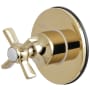 Kingston Brass Single Handle 3 Function Diverter Valve Trim Polished Brass