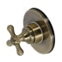 Kingston Brass Single Handle 3 Function Diverter Valve Trim Antique Brass