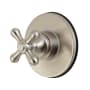 Kingston Brass Single Handle 3 Function Diverter Valve Trim Brushed Nickel