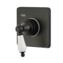 Kingston Brass Single Handle 3 Function Diverter Valve Trim Matte Black