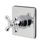 Kingston Brass Single Handle 3 Function Diverter Valve Trim Polished Chrome