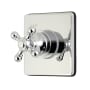 Kingston Brass Single Handle 3 Function Diverter Valve Trim Polished Chrome