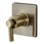 Kingston Brass NuvoFusion Single Handle 3 Function Diverter Valve Trim Antique Brass