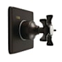 Kingston Brass Hamilton Single Handle 3 Function Diverter Valve Square Trim - Less Valve Oil Rubbed Bronze