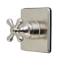 Kingston Brass Single Handle 3 Function Diverter Valve Trim Brushed Nickel