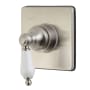 Kingston Brass Single Handle 3 Function Diverter Valve Trim Brushed Nickel
