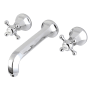 Kingston Brass Metropolitan Wall Mounted Tub Filler Polished Chrome