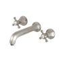 Kingston Brass Metropolitan Wall Mounted Tub Filler Brushed Nickel