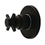 Kingston Brass Concord Single Handle 6 Function Diverter Valve Trim Matte Black