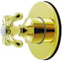 Kingston Brass French Country Single Handle 6 Function Diverter Valve Trim Polished Brass