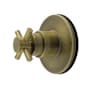 Kingston Brass Concord Single Handle 6 Function Diverter Valve Trim Antique Brass
