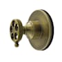 Kingston Brass Webb 3 Function Diverter Valve Trim - Less Valve Antique Brass
