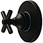 Kingston Brass Elinvar Single Handle 6 Function Diverter Valve Trim Oil Rubbed Bronze