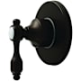Kingston Brass Tudor Single Handle 6 Function Diverter Valve Trim Oil Rubbed Bronze
