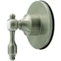 Kingston Brass Tudor Single Handle 6 Function Diverter Valve Trim Brushed Nickel