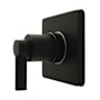 Kingston Brass NuvoFusion 6 Function Diverter Valve Trim Matte Black