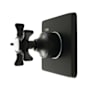Kingston Brass Hamilton Single Handle 6 Function Diverter Valve Trim - Less Valve Matte Black