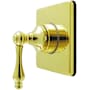 Kingston Brass Restoration Single Handle 6 Function Diverter Valve Trim Polished Brass