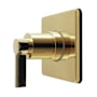 Kingston Brass NuvoFusion 6 Function Diverter Valve Trim Polished Brass