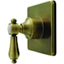 Kingston Brass Heirloom Single Handle 6 Function Diverter Valve Trim Antique Brass